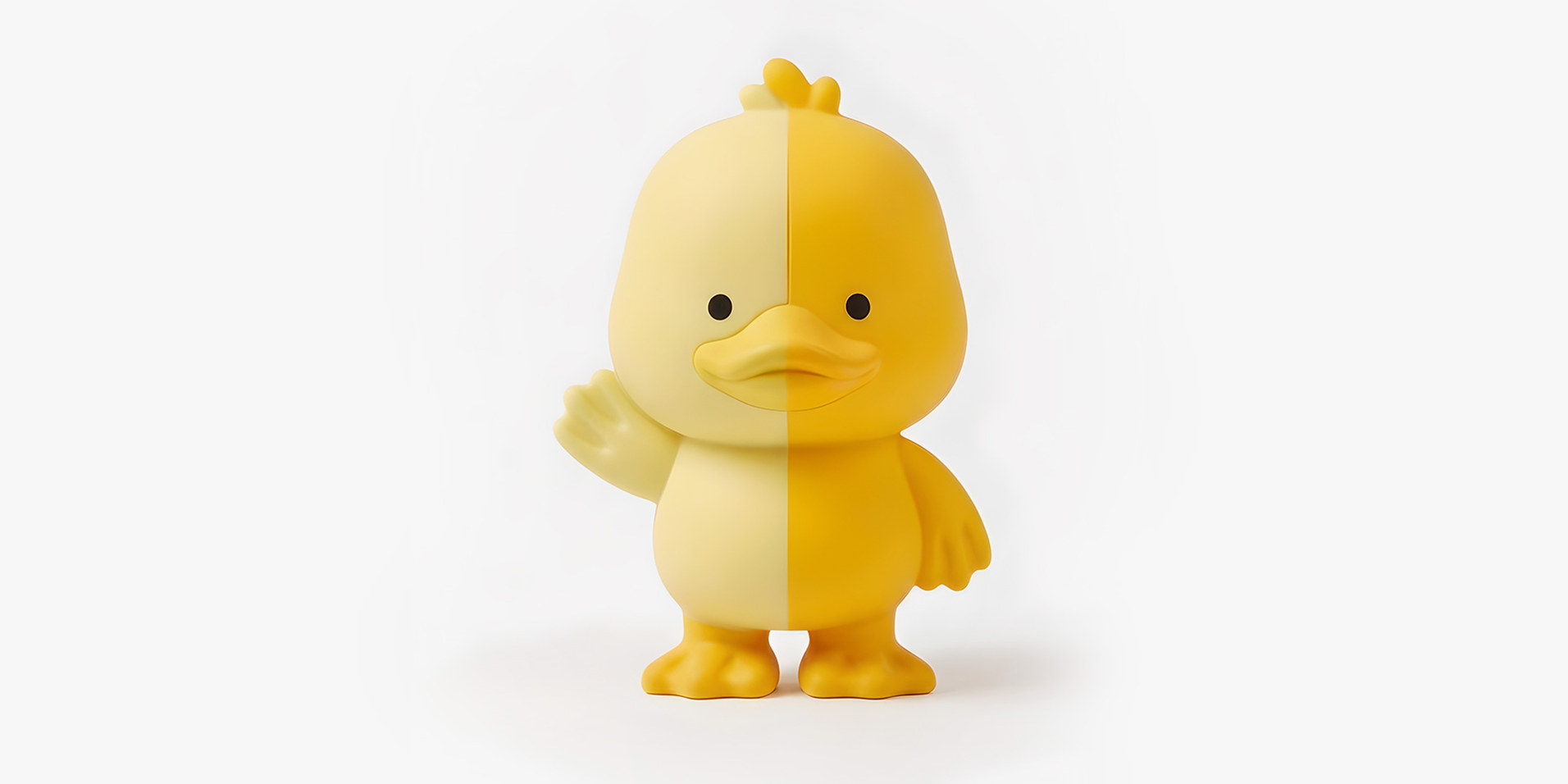 Dave, the BAVE rubber duck mascot.