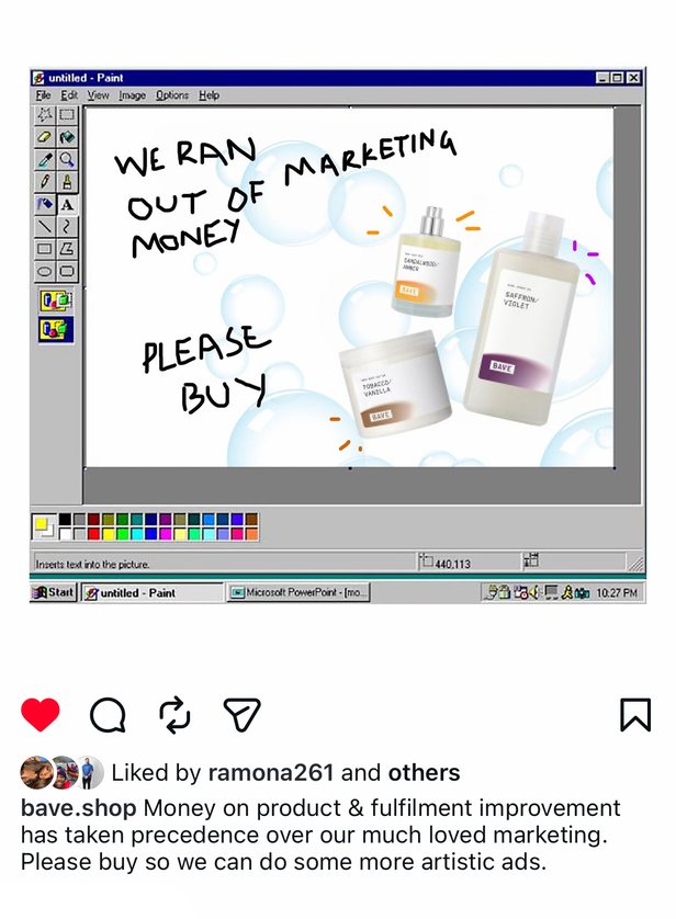 BAVE social post