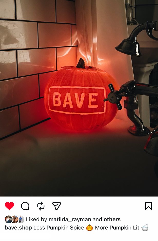 BAVE social post