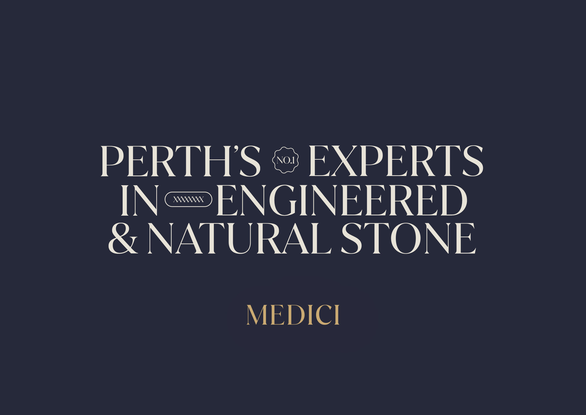 Medici brand identity.