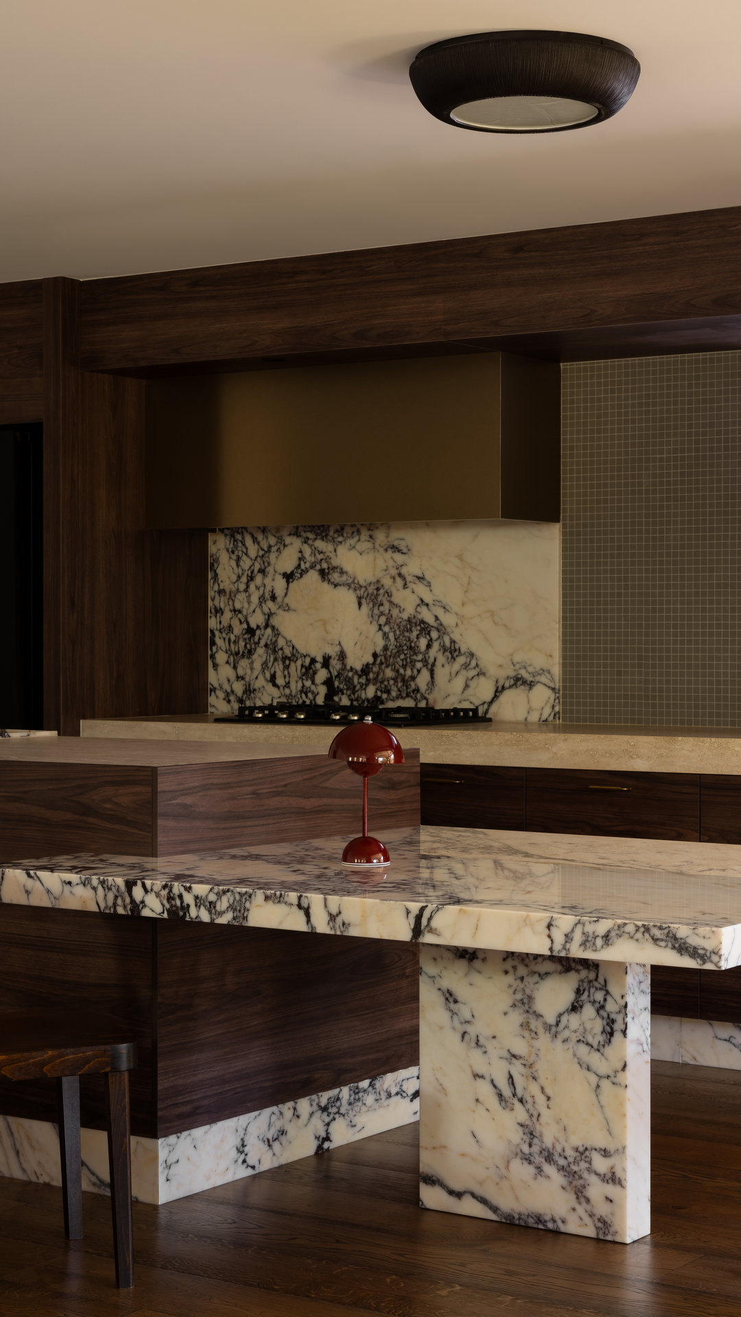 Medici art direction — stone slab detail.